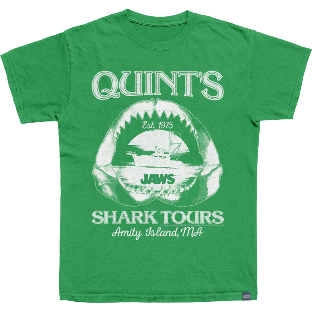 Made In Usa Quints Shark Tours Jaws Tshirt
